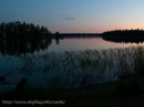 Midnight lake